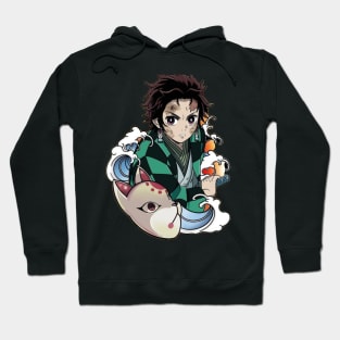 demon slayer anime kawaii Hoodie